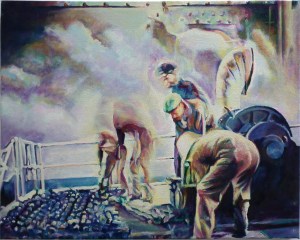 Dead Reckoning 4, oil on canvas, 20