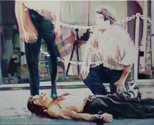 Dead Reckoning 3, oil on canvas, 20