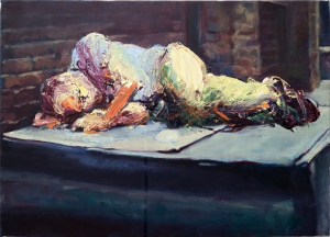 Studio 5, oil on canvas, 14