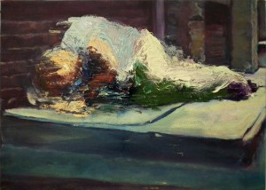 Studio 9, oil on canvas, 14